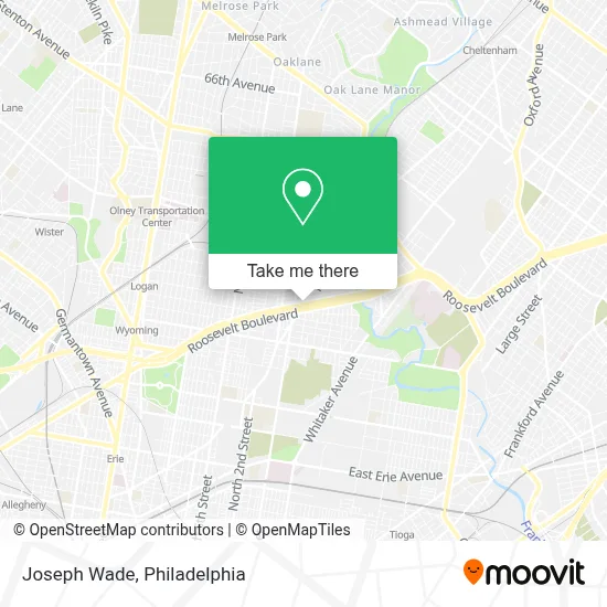 Joseph Wade map