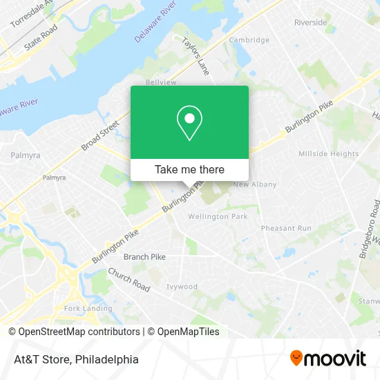 At&T Store map