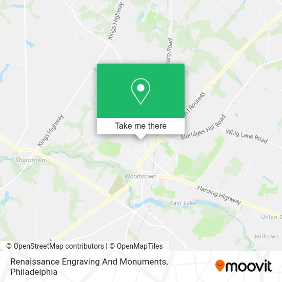 Renaissance Engraving And Monuments map