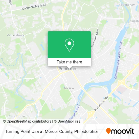 Turning Point Usa at Mercer County map