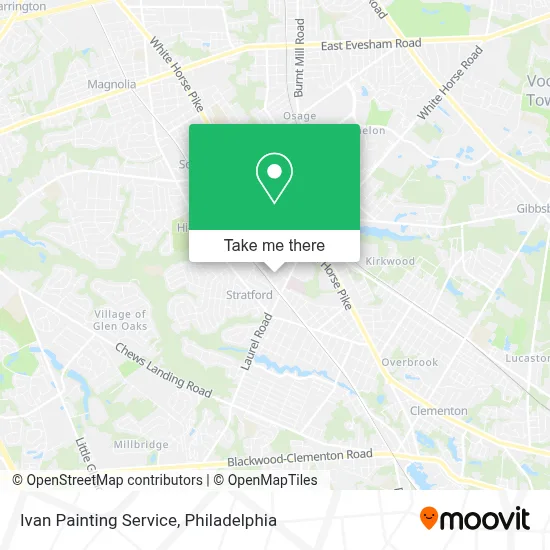 Ivan Painting Service map