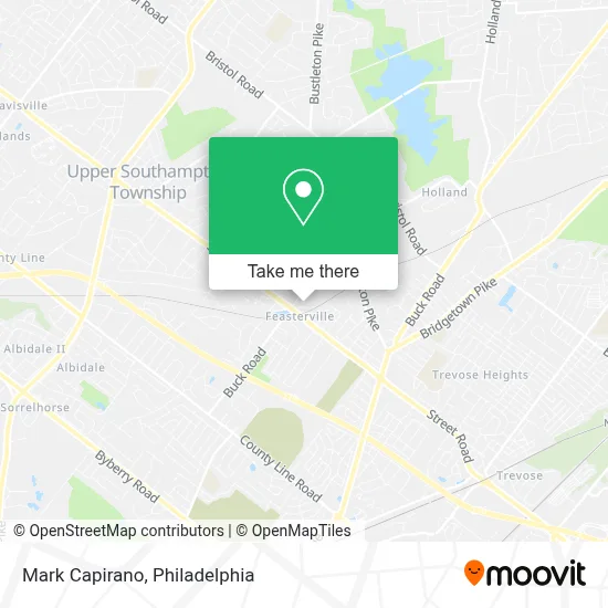 Mark Capirano map