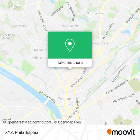 Xyz map
