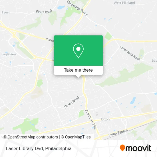 Laser Library Dvd map