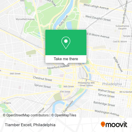Tiamber Excell map