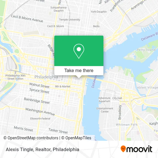 Alexis Tingle, Realtor map