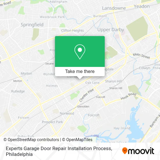 Experts Garage Door Repair Installation Process map