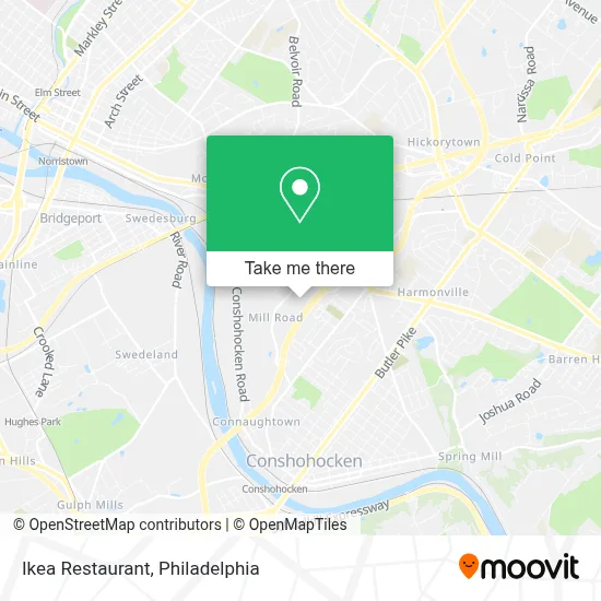 Ikea Restaurant map