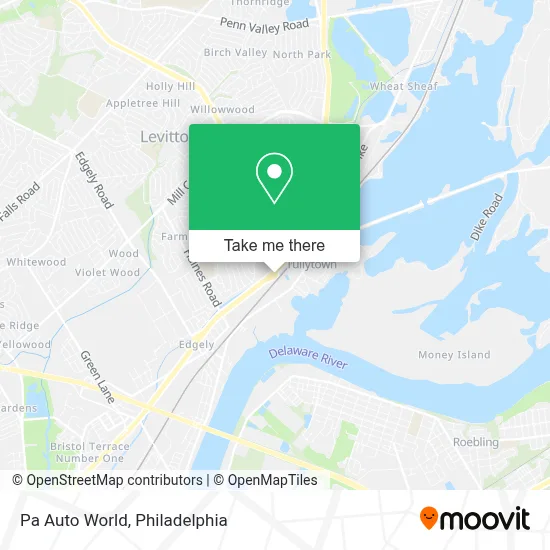 Pa Auto World map