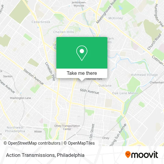 Action Transmissions map