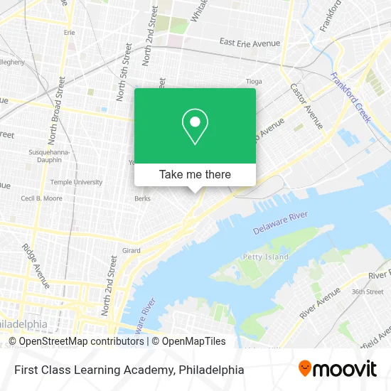 First Class Learning Academy map
