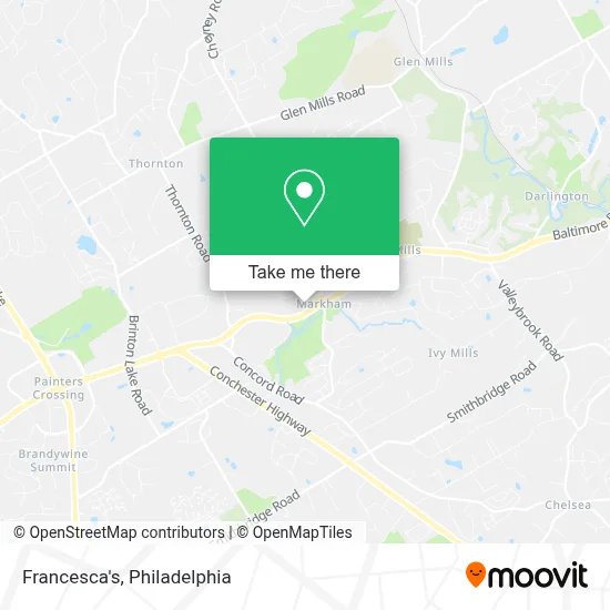 Francesca's map