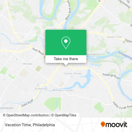 Vacation Time map