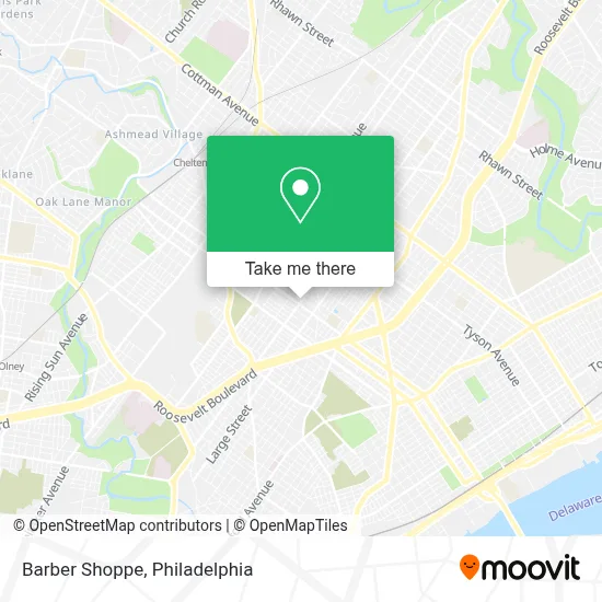 Barber Shoppe map
