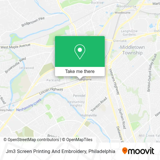 Jm3 Screen Printing And Embroidery map
