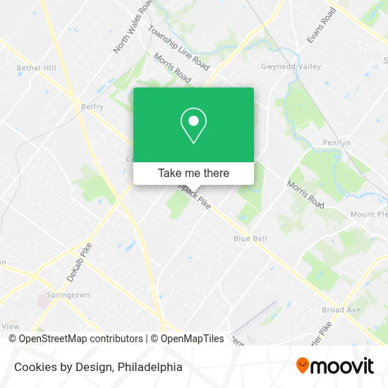 Cookies by Design map