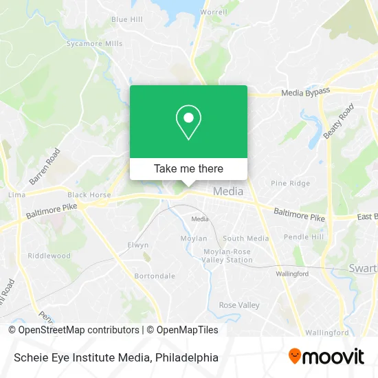 Scheie Eye Institute Media map