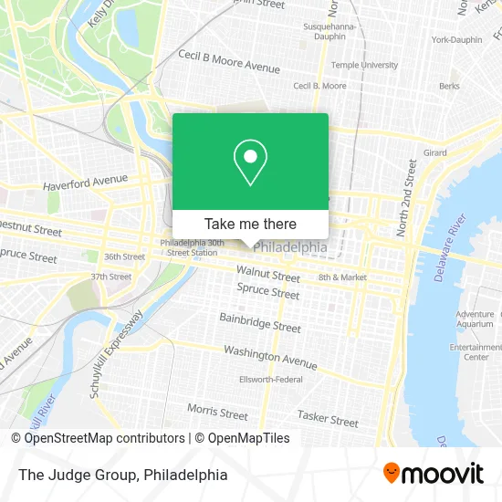 The Judge Group map
