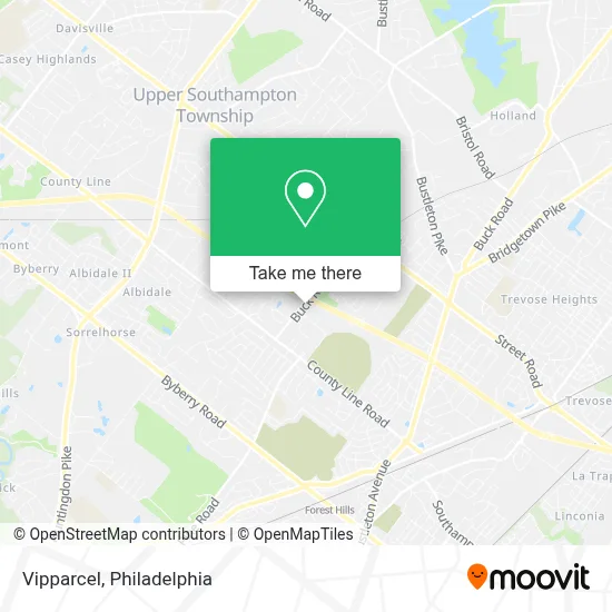 Vipparcel map