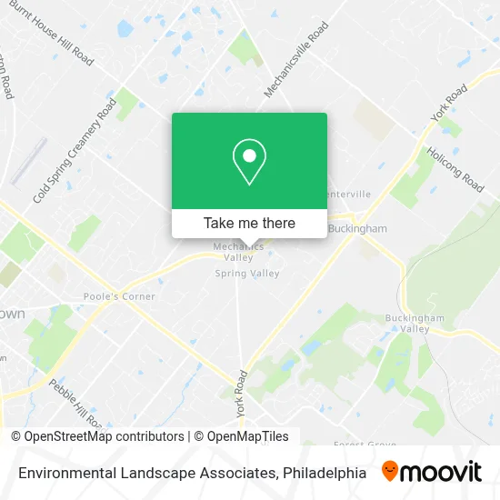 Environmental Landscape Associates map