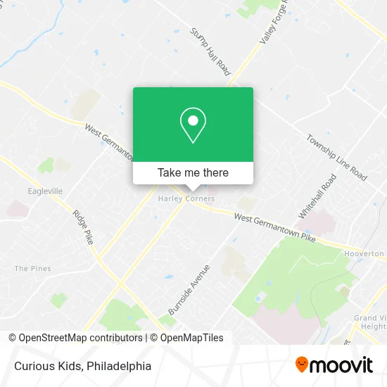 Curious Kids map