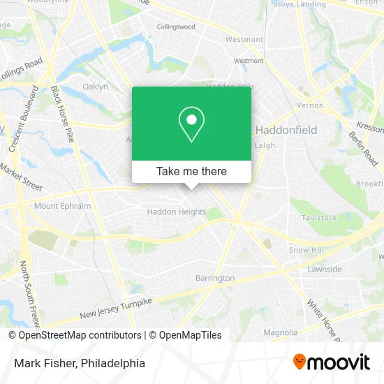 Mark Fisher map