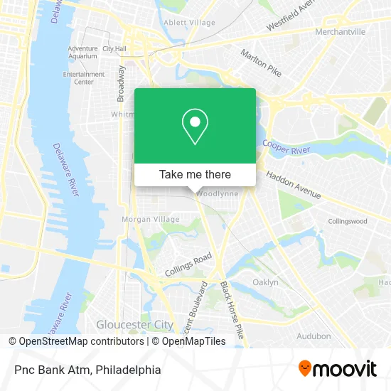 Pnc Bank Atm map