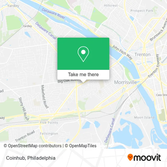 Coinhub map