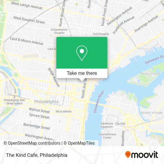 The Kind Cafe map