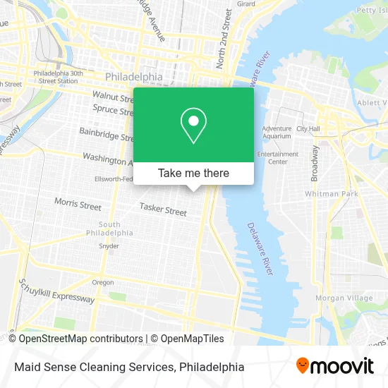 Maid Sense Cleaning Services map