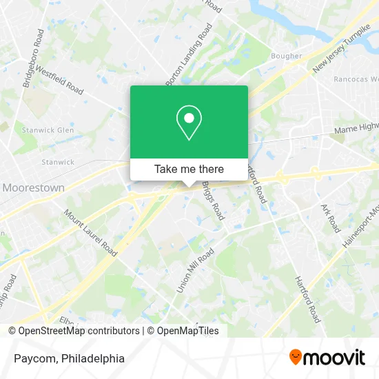 Paycom map