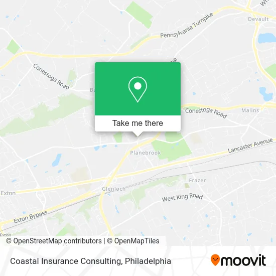 Coastal Insurance Consulting map