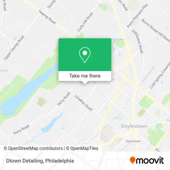 Dtown Detailing map