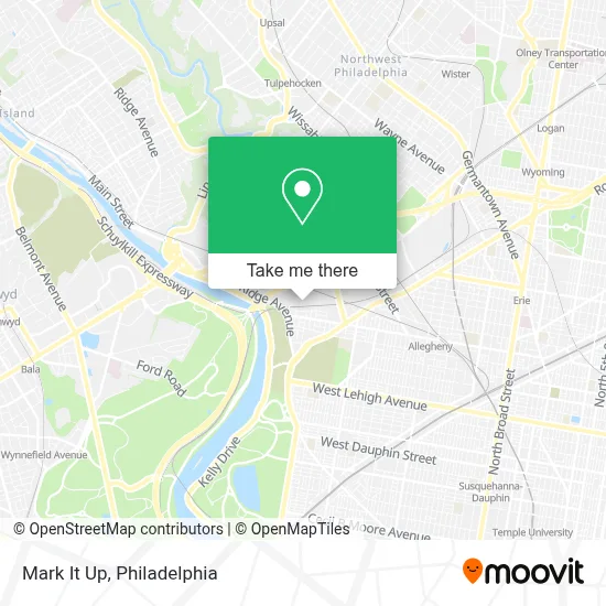 Mark It Up map