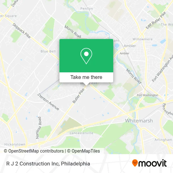 R J 2 Construction Inc map