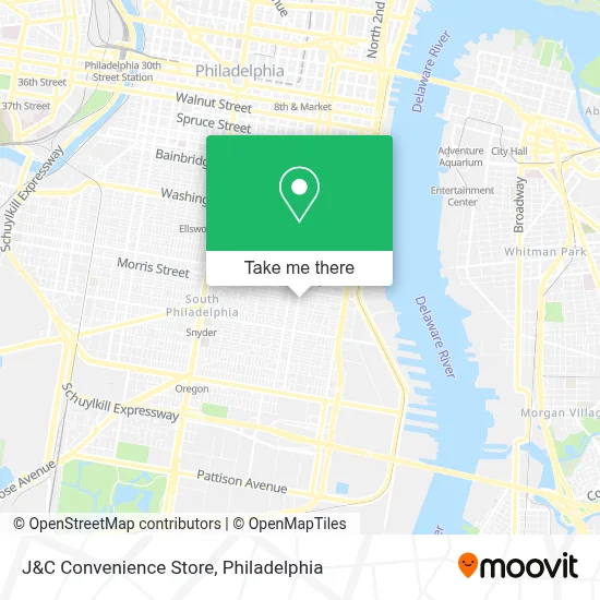 J&C Convenience Store map