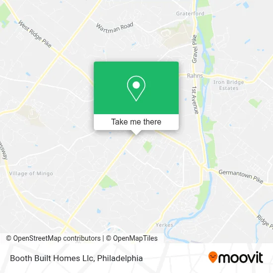 Booth Built Homes Llc map
