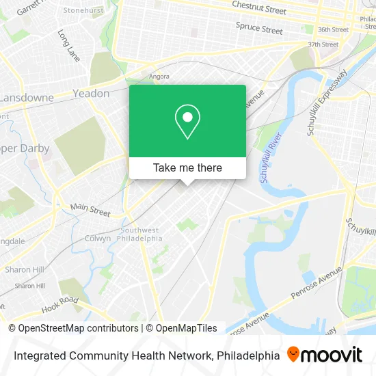 Integrated Community Health Network map