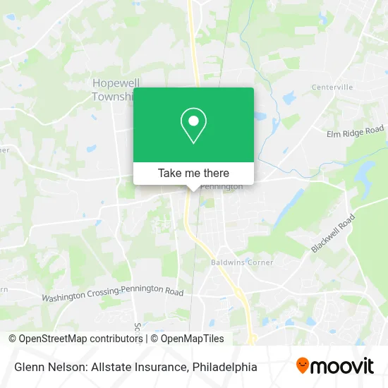 Glenn Nelson: Allstate Insurance map
