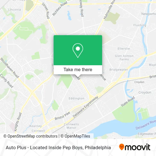 Auto Plus - Located Inside Pep Boys map