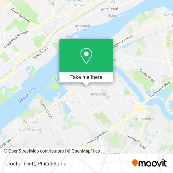 Doctor Fix-It map
