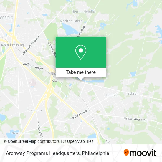 Archway Programs Headquarters map