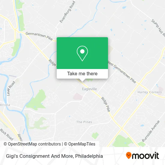 Gigi's Consignment And More map