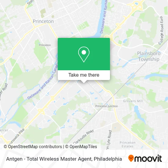 Antgen - Total Wireless Master Agent map