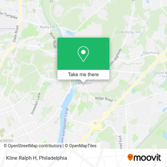 Kline Ralph H map