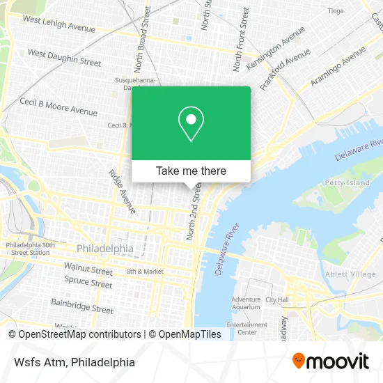 Wsfs Atm map