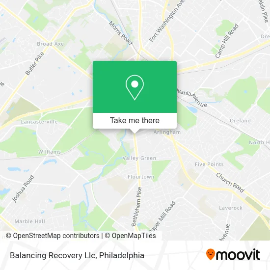 Balancing Recovery Llc map