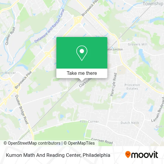 Kumon Math And Reading Center map