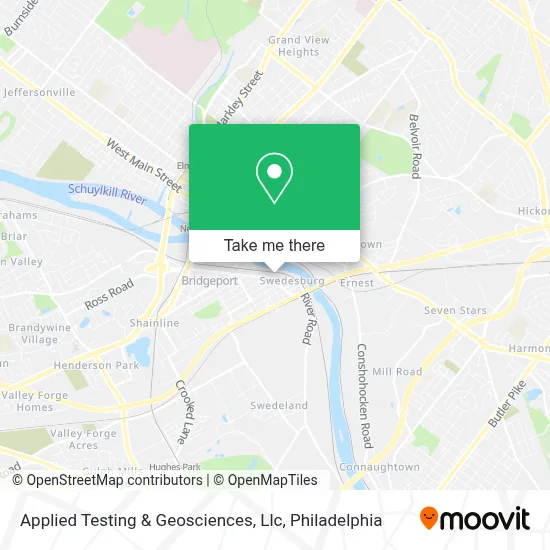 Applied Testing & Geosciences, Llc map