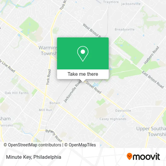 Minute Key map